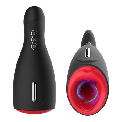 China Handfree Adjustable Strong Suction Cup Amazon Deep Throat Waterproof Heating Adult Sex Toys Cup Male Automatic Vibration Masturbator Sucking Masturbator For Man for sale