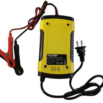 China Full Standard Automatic Pulse Storage Charger Battery Repair 12V Intelligent Battery Charger for sale