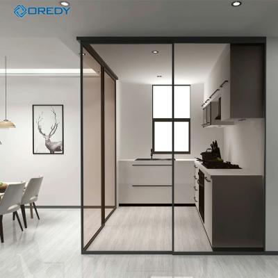 China Modern OREDY 100% quality guarantee balcony manual glass sliding door system for sliding door for sale