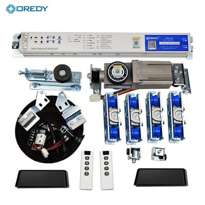 China Modern OREDY Double 125KG automatic sliding door system opener with microwave motion sensor for sale