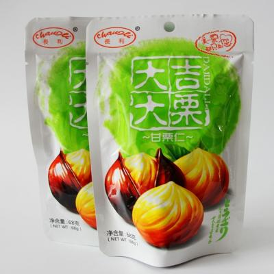 China Nutritious High Quality Tianjin Peeled Roasted Chestnut Snacks for sale