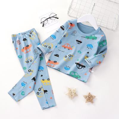 China OEM Breathable Custom Boys Kids Clothing Sets Children's Cotton Suit Kids Autumn Pajamas for sale