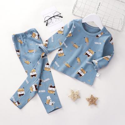 China Wholesale Breathable 100% Cotton Clothes Sets Best Price Boys Children Kids 2ps Suit for sale