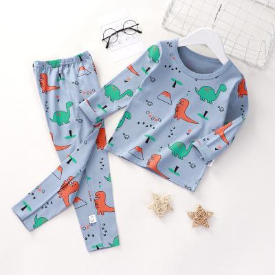 China 2021 New Style Factory Wholesale Price Two-Pieces Children'S Breathable Pajamas Suit for sale