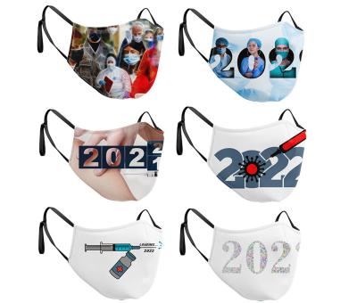 China 2022 New Year Adult Cotton Maskes / Cotton Polyester / Satin / Silk Maskes Hot Spot for sale