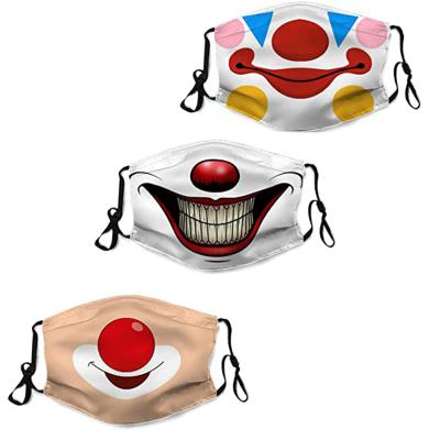 China Cotton/Autumn And Winter Funny Maskes Adult Cartoon Simulation Mouth Maskes New Polyester/Satin/Silk Funny Clown 2022 for sale