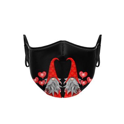 China New Maskes Valentine's Day Maskes Cotton Breathable Black Cotton/Polyester Manufacturer Satin/Silk Cotton Maskes/Can Be Customized Logo for sale