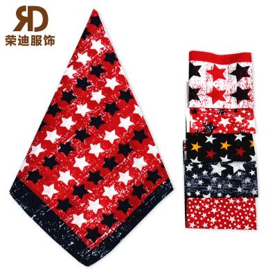 China Parasol Decoration 2021 New Fashion Hot Korean Star Printed Handkerchief Head Scarf for sale