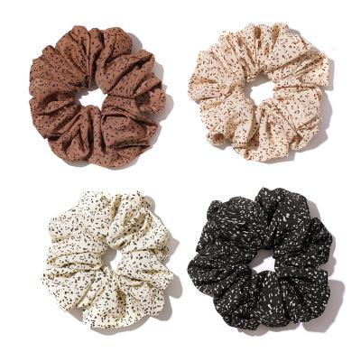 China Large Oversized Bohemia Fashion Designer Hair Scrunchies Big Chiffon Hair Scrunchies Ties Soft Scrunchy Chiffon Custom Wholesale Classic Trendy Headband for sale