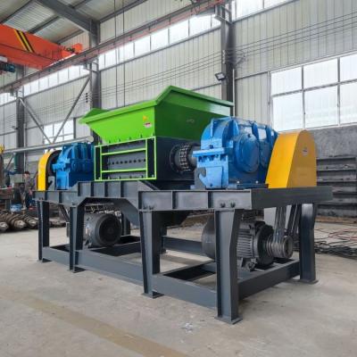 China Factory Full Automatic Customizable Rubber Tire Recycling Shredder Machine for sale