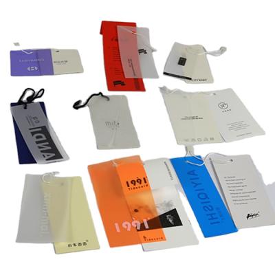 China Sustainable Wholesale Luxury Custom Folding Factory Production Hanging Tags And Labels for sale