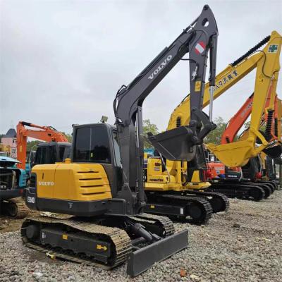 China 60d Excavadoras Volvo de segunda mão Excavadora usada de 6 toneladas em bom estado à venda