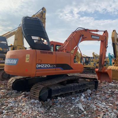 China 108kw Used Doosan Excavator Crawler Doosan DH220LC-7 Second Hand for sale