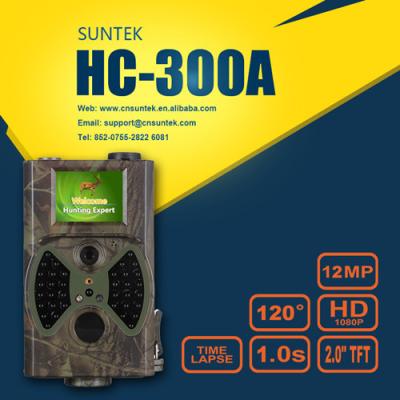 China SuntekHC-300A Mini Hunting Trail Camera with 12MP 1080P Adjustable PIR Motion Detection 940nm Invisible Night Vision for sale