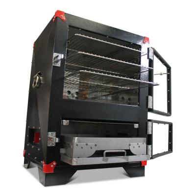 China Wholesale Cabinet Garden Used BBQ Smoker BBQ Easily Assembled Charcoal Grills Meat Cooker For Party for sale