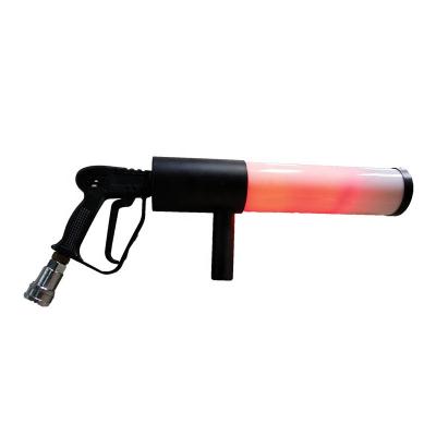 China Weddings Weddings Present CO2 LED DJ Gun with 3M Tube Handheld LED Air Column Gun Light RGB CO2 Disco Gun Equipment for Party Club party bar wedding for sale