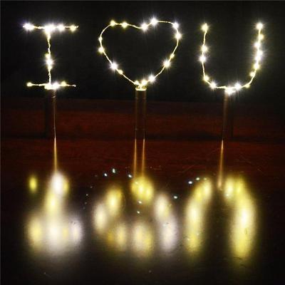 China HOT Cork Shaped Bottle Light Wine Cork Light Colorful Glass New LED Bottle String Lights for Bar Christmas Party Wedding Home Decoration for sale