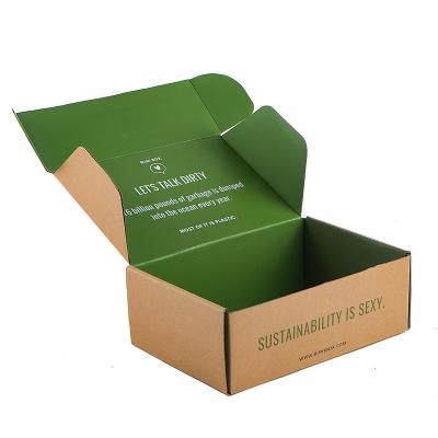 China Recycled Materials Open Custom Printed Gift Packaging Announcement Shipping Boxes OEM Mailer Folder Boxes Full Set Mailer Delivery Packaging Boxes for sale