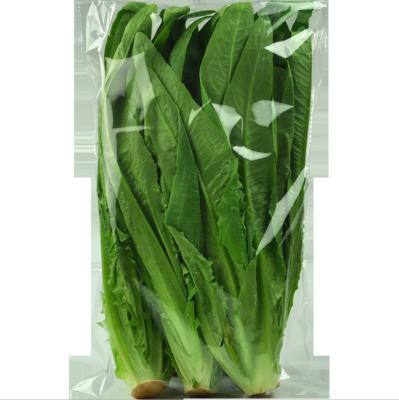 China BIODEGRADABLE Biodegradable Disposable Plastic Vegetable Clear Fruits And Vegetables Supermarket Self Adhesive Plastic Bag for sale