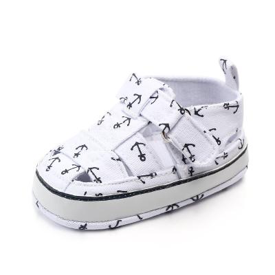 China Anti-Smell Low MOQ China PU 2019 Anti-Smell Factory Price Baby Shoes Sandals For Newborn Toddler Walking Pre Baby for sale