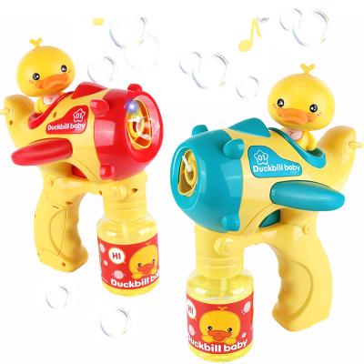 China XST 2022 New Bo Soap Maker Water Bubble Maker Summer Plastic Electric Dish Children's Outdoor Bubble Machine Gun for sale