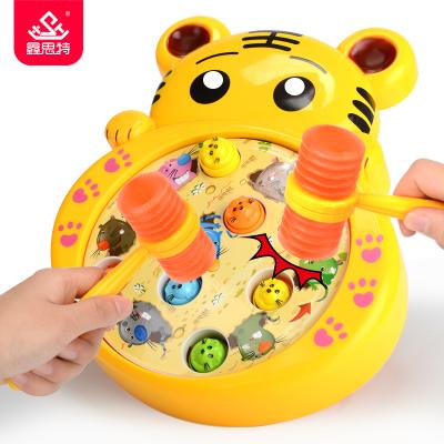 China Intelligence Developing XSTNew Design Actrinict Frog Interactive Game Learning Beat-A-mole Toy for sale