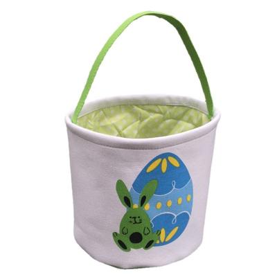 China Easter Party Egg Chasing Game Decoration Easter Day Home Decoration Easter Baskets Velvet Rabbit Gift Bag Wholesale Children Felted Basket for sale