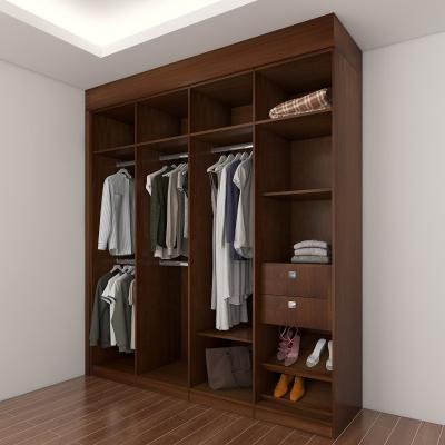 China (Other) Guangdong Factory Outlet Adjustable Wardrobe Engineering Supply Customized Fitted Wardrobe for sale