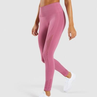 China Antibacterial Custom Seamless Sportswear Gaiters High Waist Fitness Yoga Use Gaiters Yoga Pants for sale