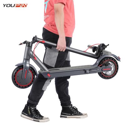 China Low moq real fast shipping european warehouse stock unisex 10.4ah folding adult electric scooter for sale