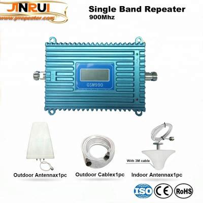 China Cellular GSM Repeater 900MHz Signal Booster LCD Display Cellular GSM Repeater 197*110*25mm for sale