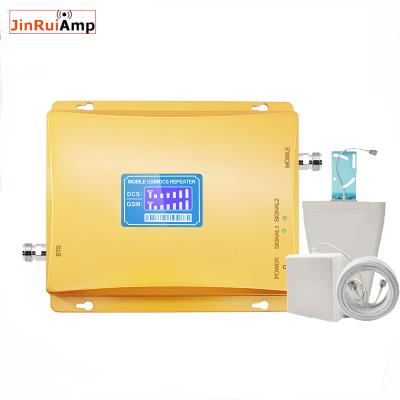 China GSM 4G Signal Booster GSM 900 1800 Dual Band 4G LTE Repeater Booster Amplifier Band 3 Signal Repeater Kits Full 1800 135*105*26mm for sale