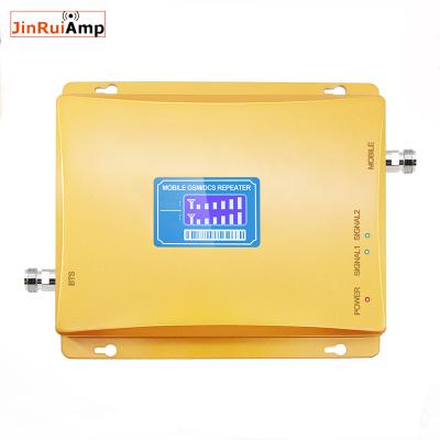 China 850 1700 Tri Band Repeater CDMA GSM 850mhz AWS B5 B4 3G 4G Cell Phone Signal Amplifier Booster 200x190x28mm for sale