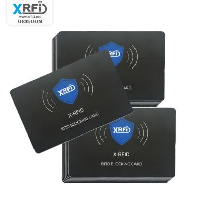 China Waterproof / Waterproof Amazon Vending RFID Blocking Smart Card Credit Cards RFID Blocking Card for sale