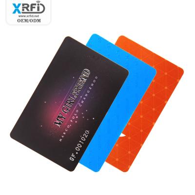 China Waterproof / Waterproof Variable Programmable Rewritable Compound Dual Chip Frequency + RFID 125KHZ T5577 EM4305 IC+ID Key Indicators UID 13.56MHZ Indicators IC Identification IC Card for sale