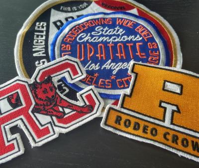 China Factory Wholesale OEM Custom Design To Sew Assemble 3D Embroidery Patch Customer Size for sale