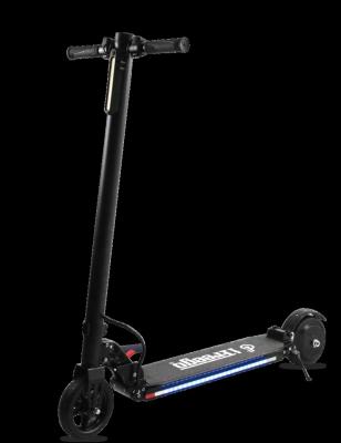 China BT Speaker +led Lights Freego 6.5 Inch 2 Two Wheel Folding Stand Up Electric Scooter With Lithium Battery for sale