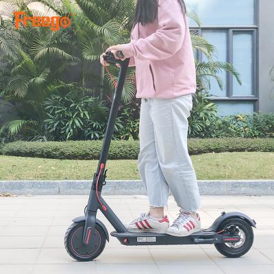 China Mini 8.5 Inch Tire Patinete Electrico Foldable Electric Scooter Long Range 300Watt 7.5 Ah Unisex Solid Battery 25 Kmh For Adults for sale