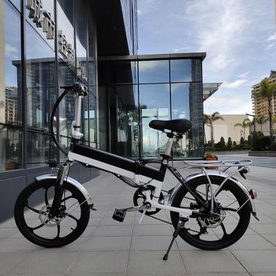 China Aluminum Alloy USA Design 7.8Ah Battery New Removable Folding Cycle Long Range 280W Motor Full Suspension Anti Sting Electric Bike for sale