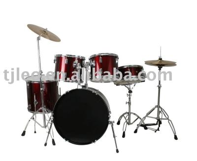 China PET Entry Level 5 Piece Drums Drum Set for sale