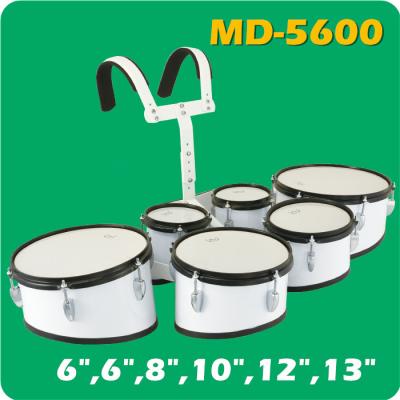 China PET Sixfold China Marching Drums With Carrier for sale