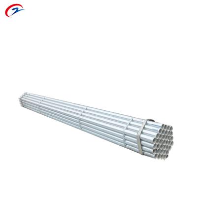 China Liquid Pipe 2.5 Inch Round Steel Tube Large Diameter Galvanized Steel Culvert Pipe Cold Water Pipe In Meter for sale