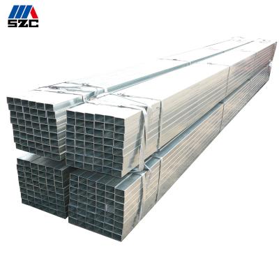 China High Quality Structural Pipe Hot Dipped Galvanized Steel Pipe Galvanized Square /rectangular Steel Pipe / Tube for sale