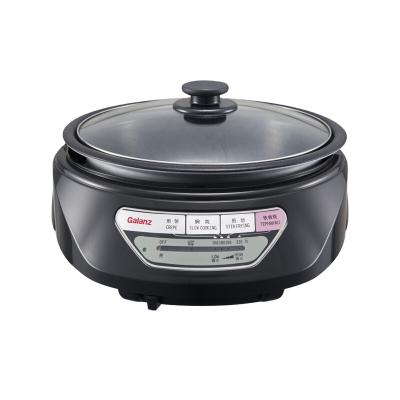 China Household Multi Functional Electric Hot Pot Car Electric Hot Pot Multi and Universal Electric Pot Stove for sale