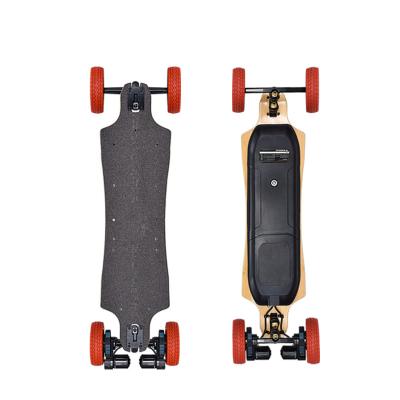 China Adult OEM ODM Supplier Power Slide Skate Remote Control Motor Off Road Electric Skateboard With Dual 1200W for sale