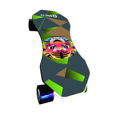 China Youth Easy To Carry Electric Motorized Skate Board Skateboards Penny Board For Teenagers With Kick-Aid for sale