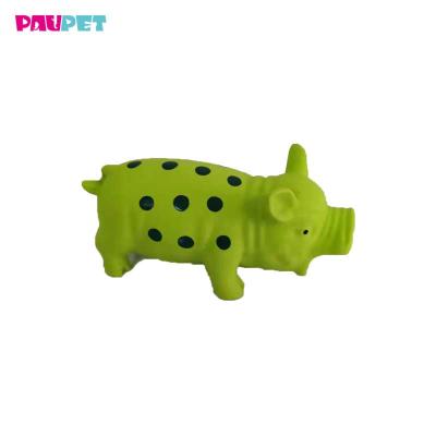 China New 2021 Custom Viable Latex Toys Dog Pets Sand Toys Diy Vinyl Toys With Painting for sale