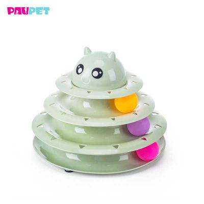 China Viable Pet Ball with Bell Cat Interactive Toy for sale