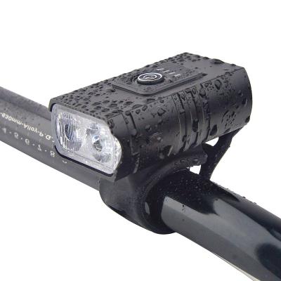 China Alumunium alloy dual T6 charging usb led head light waterproof small bicycle front light for sale