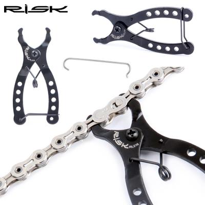 China Small and Handy RISK Mini Bike Chain Quick Link Tool with Connecting Multi Pliers MTB Road Link Chain Sling Buckle Magic Bicycle Recycling Tool Kit for sale